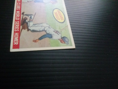 1959 Topps Hank Aaron Milwaukee Braves #467 Baseball Card nice centering