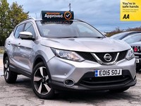 2015 Nissan Qashqai 1.2 Petrol Manual DIG-T n-tec+ SUV 5dr 2WD 2 Keys Euro 5 ULE
