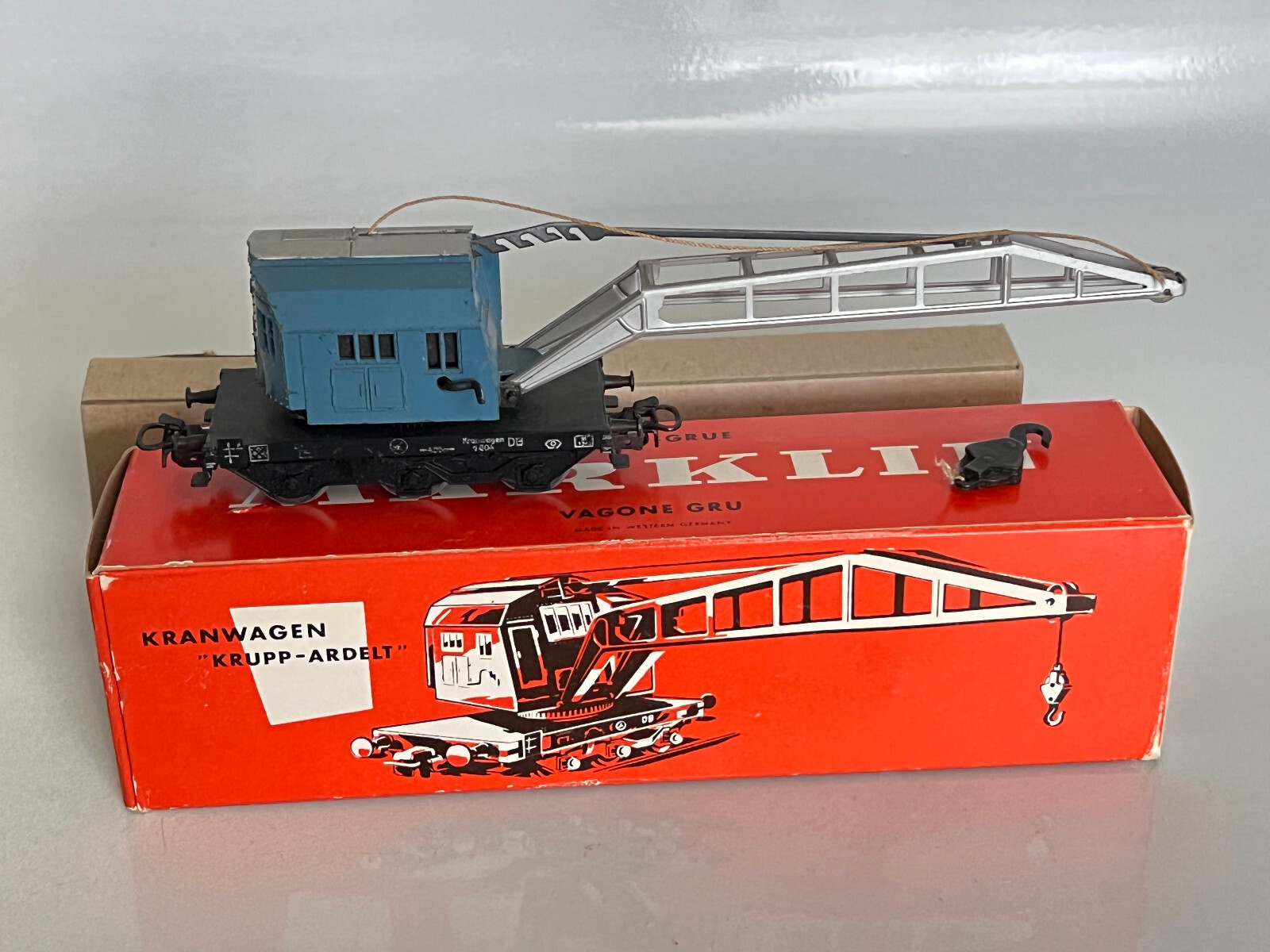 メルクリン marklin　HOゲージ　1981年製　4611 移動式クレーン車 メルクリン marklin HOゲージ 1981年製 4611 移動式クレーン車