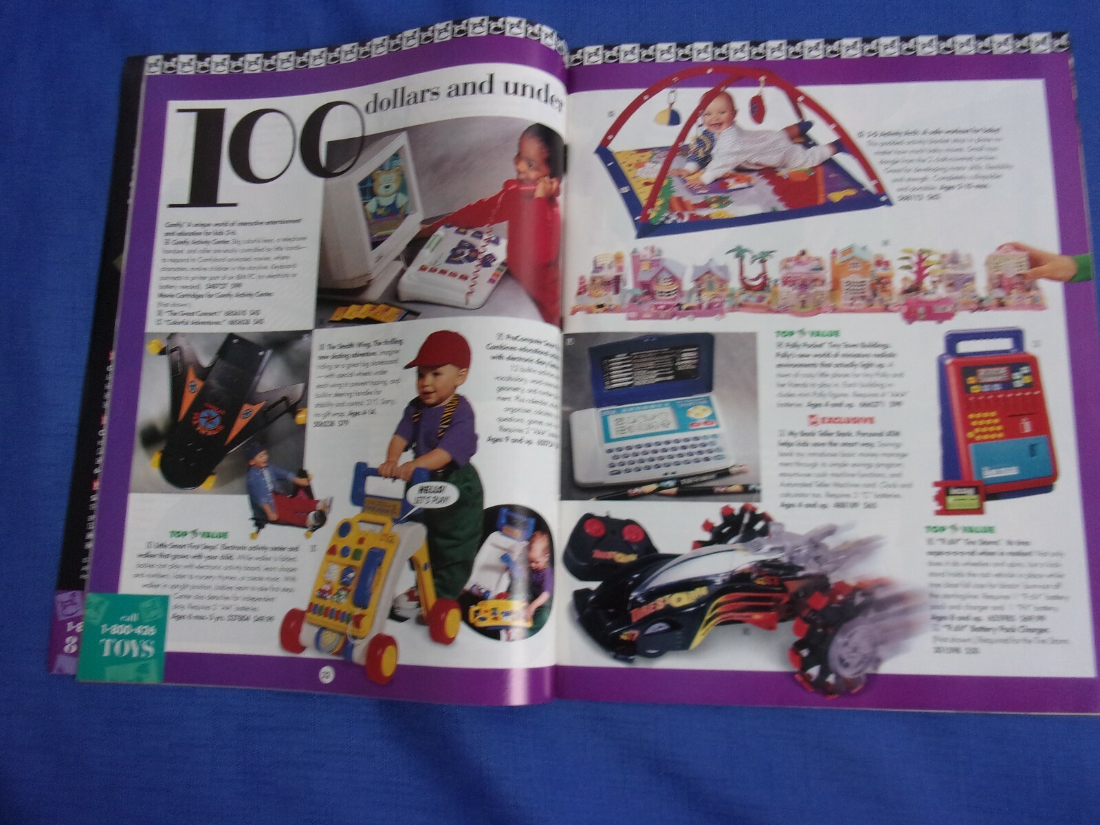 FAO Schwarz Catalogs1995-1996-1997-1998-1999-2001 Lot of 11 Holiday Fall