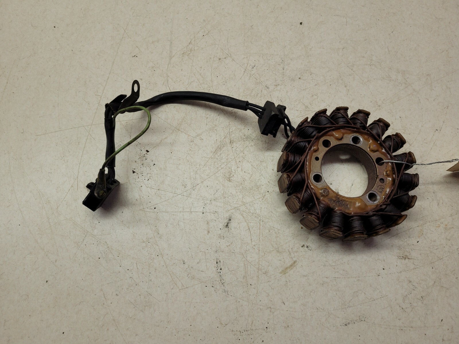 エルモ0824 1992 92 KAWASAKI ZX600R 600 ENGINE STATOR SPARK START ROTOR