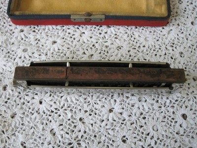 M.Hohner Harmonica The 64 Chromonica  Professional Model Vintage or Antique 7
