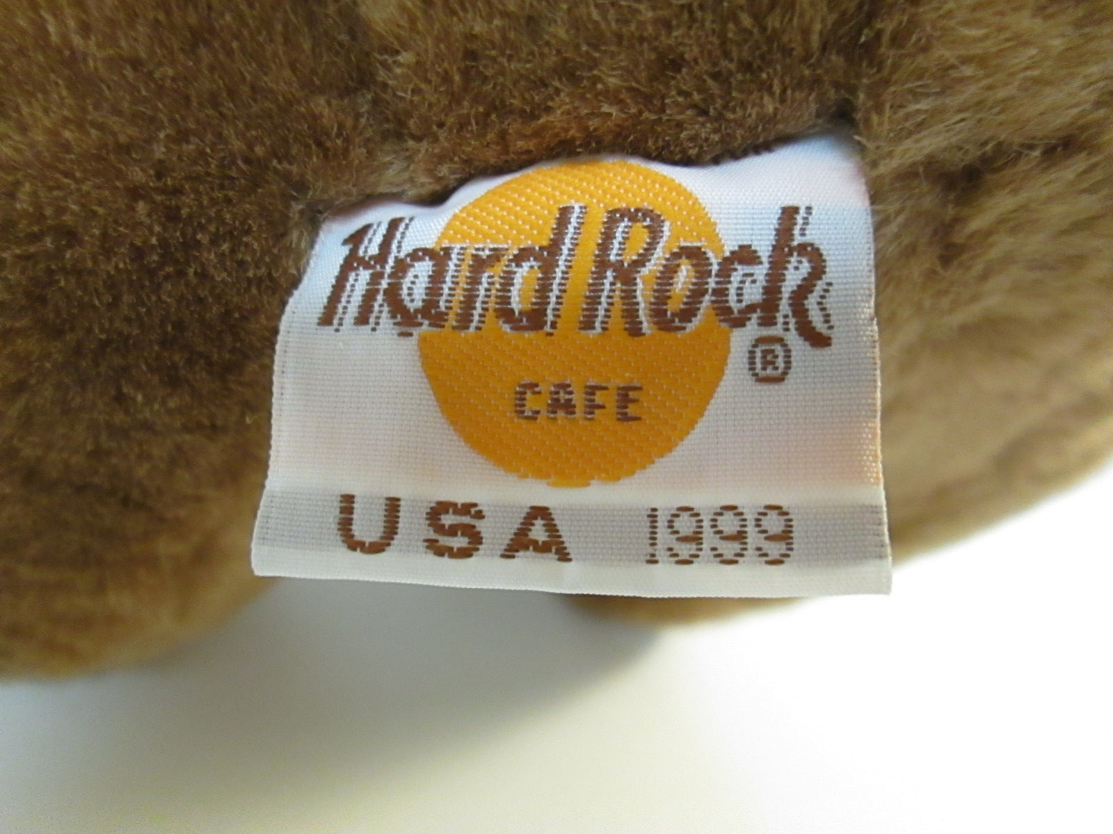 Hard Rock Cafe MYRTLE BEACH Brown Teddy Bear 9