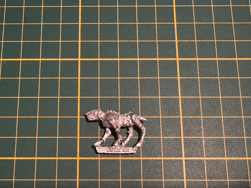 Warhammer 40k Imperial Agents Arbites Cyber Mastiff Metal Rare Used Oop