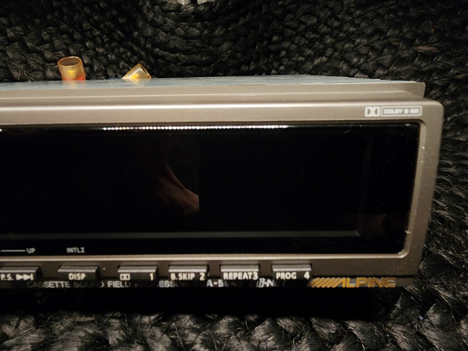Alpine TDA-5643 Cassette Tape Deck Equalizer Sound Field Alpine TDA-5643 Cassette Tape Deck Equalizer Sound Field