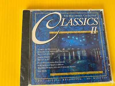 The Masterpiece Collection Classics II Brand New CD Beethoven Haydn Mendelssohn