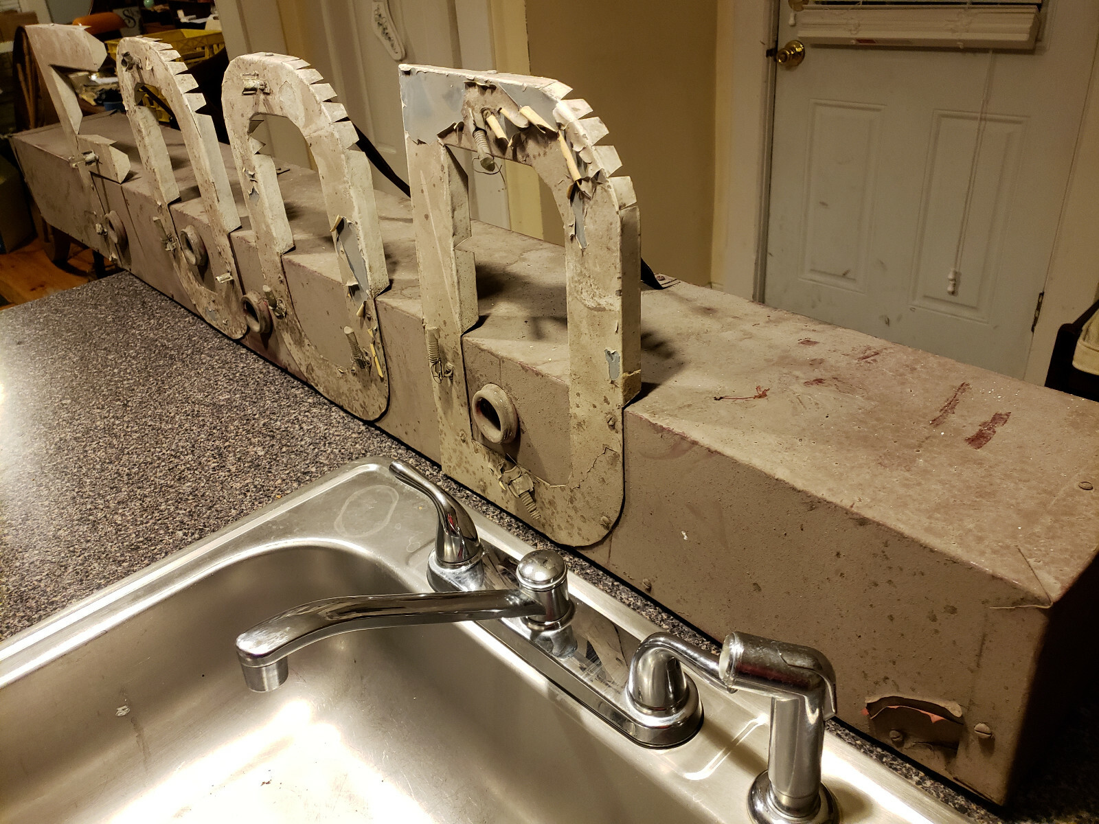 Vintage Metal Sign Antique Metal Marquee 