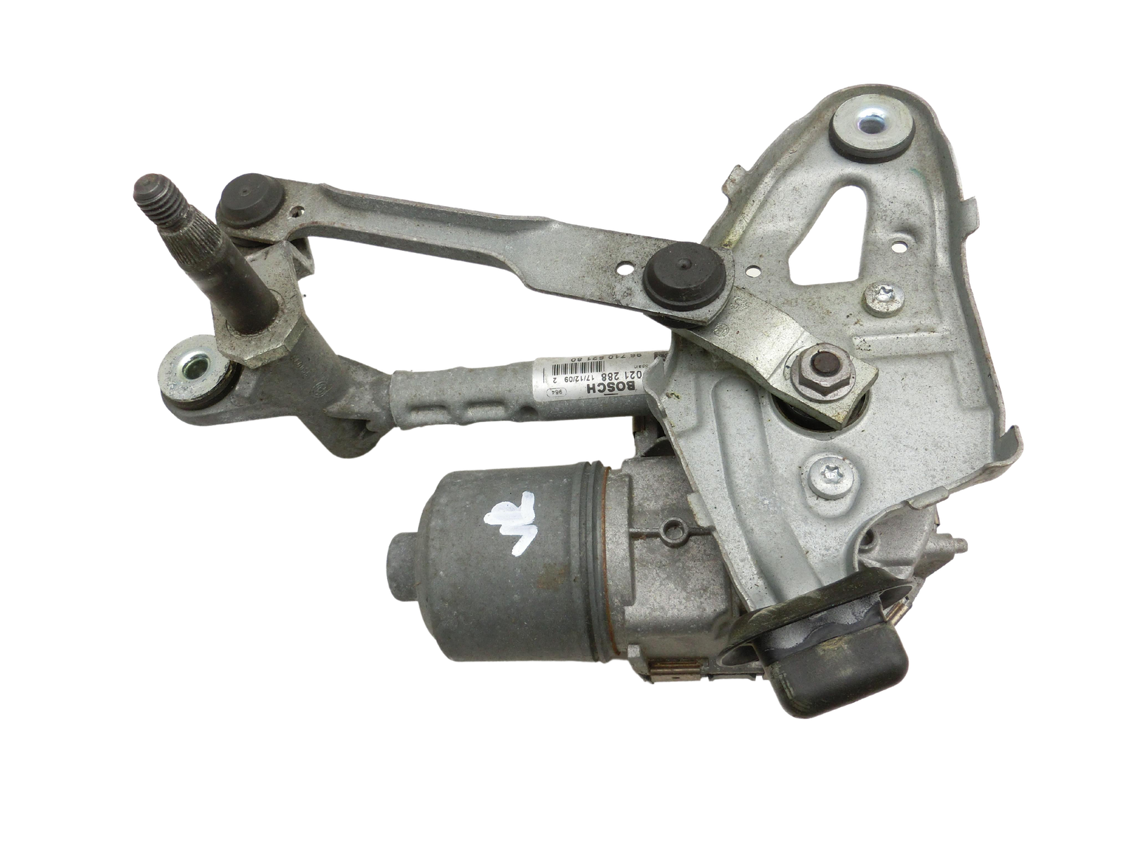 Motor del limpiaparabrisas con Varillaje de delante izquierda para Peugeot 5008 09-13 - Bild 1