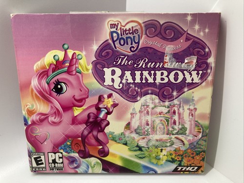 My Little Pony Crystal Princess Runaway Rainbow (PC, 2006) Windows 98/ME/2000/XP