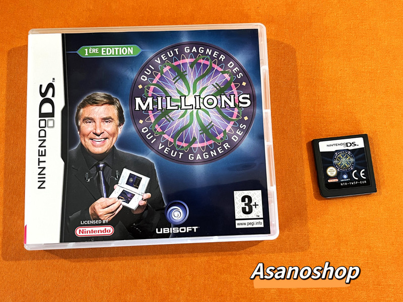 Qui Veut Gagner Des Millions? 1Ã¨Re Edition  Nintendo Ds -- Sans Notice