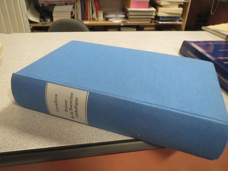 Ca293 Thesaurus Doctrinae Catholicae Ex Documentis Magisterii Cavallera