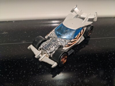 2006 Hot Wheels White Mattel Drift King Diecast Car (Thailand K6160). 