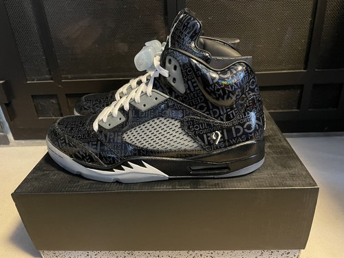 スニーカー NIKE Air Jordan 5 Retro DB 'Doernbecher' AW FW 13 2013 Jordan 5 Retro DB Doernbecher 2013 Black Men's Size 7.5