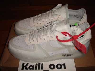 nike air force 1 off white ebay