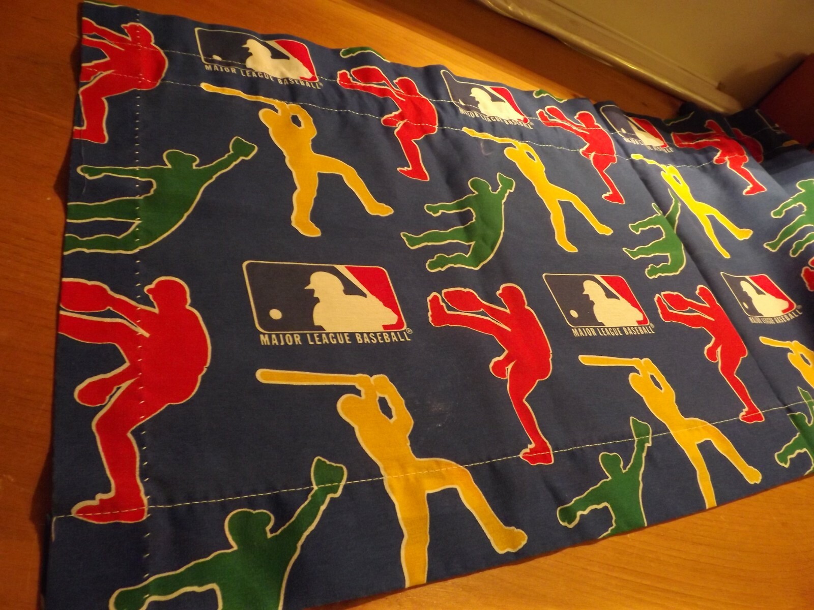 MAJOR LEAGUE BASEBALL VALANCE by THE BIBB CO. 82Wx17