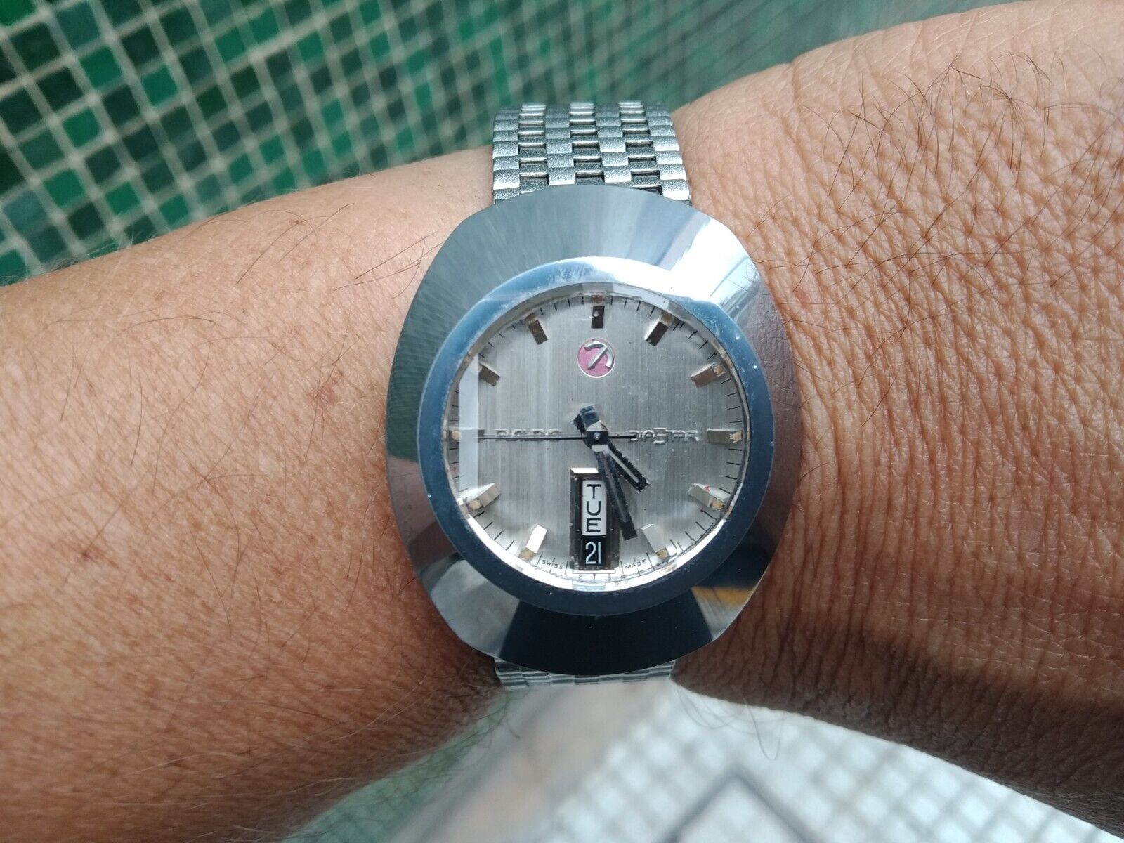RADO DIASTAR AUTOMATIC ALL ORIGINAL NSA BRACELET FACETED RADO DIASTAR AUTOMATIC ALL ORIGINAL NSA BRACELET FACETED