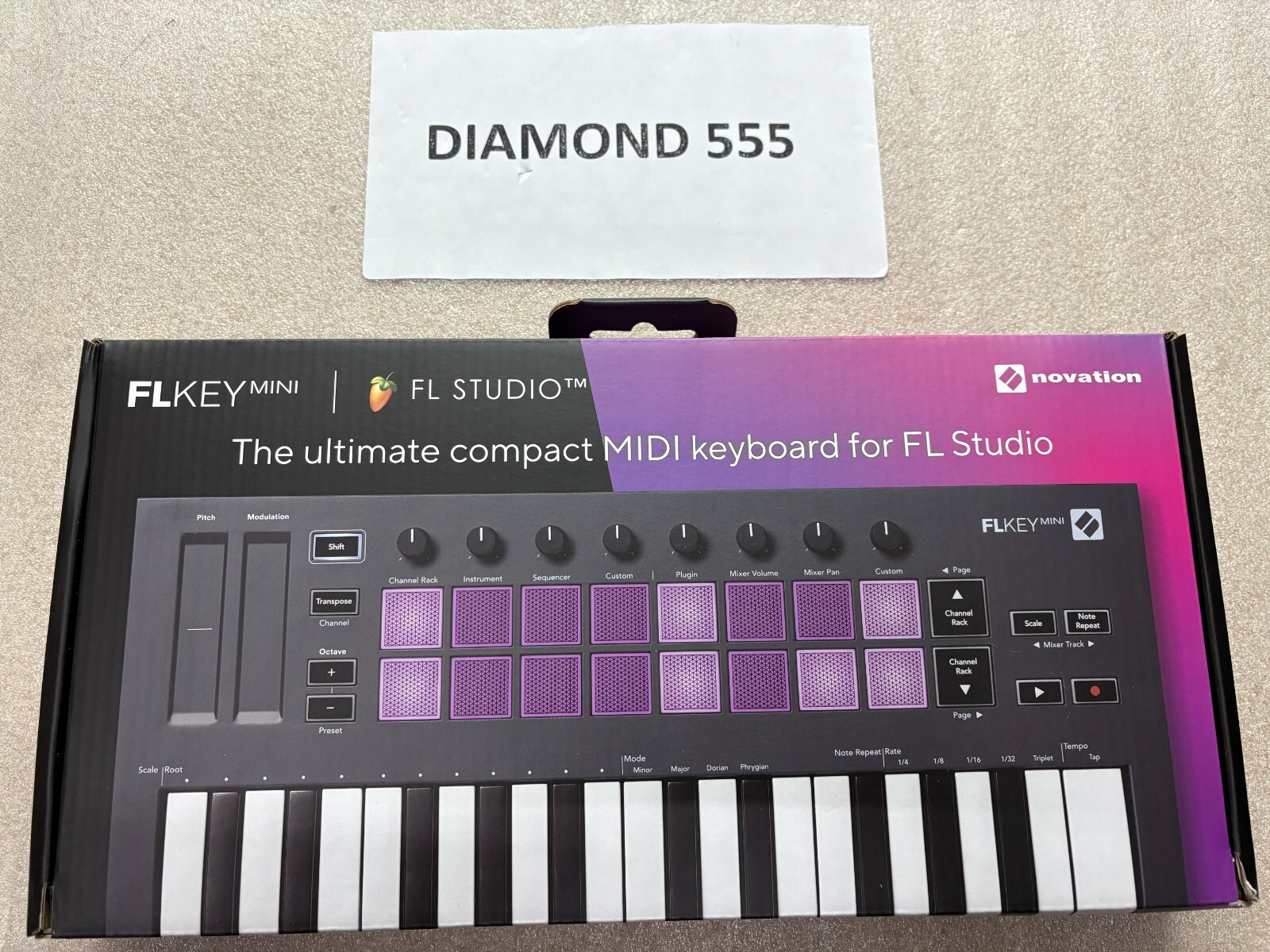 Novation FLkey Mini Compact MIDI Keyboard for FL Studio