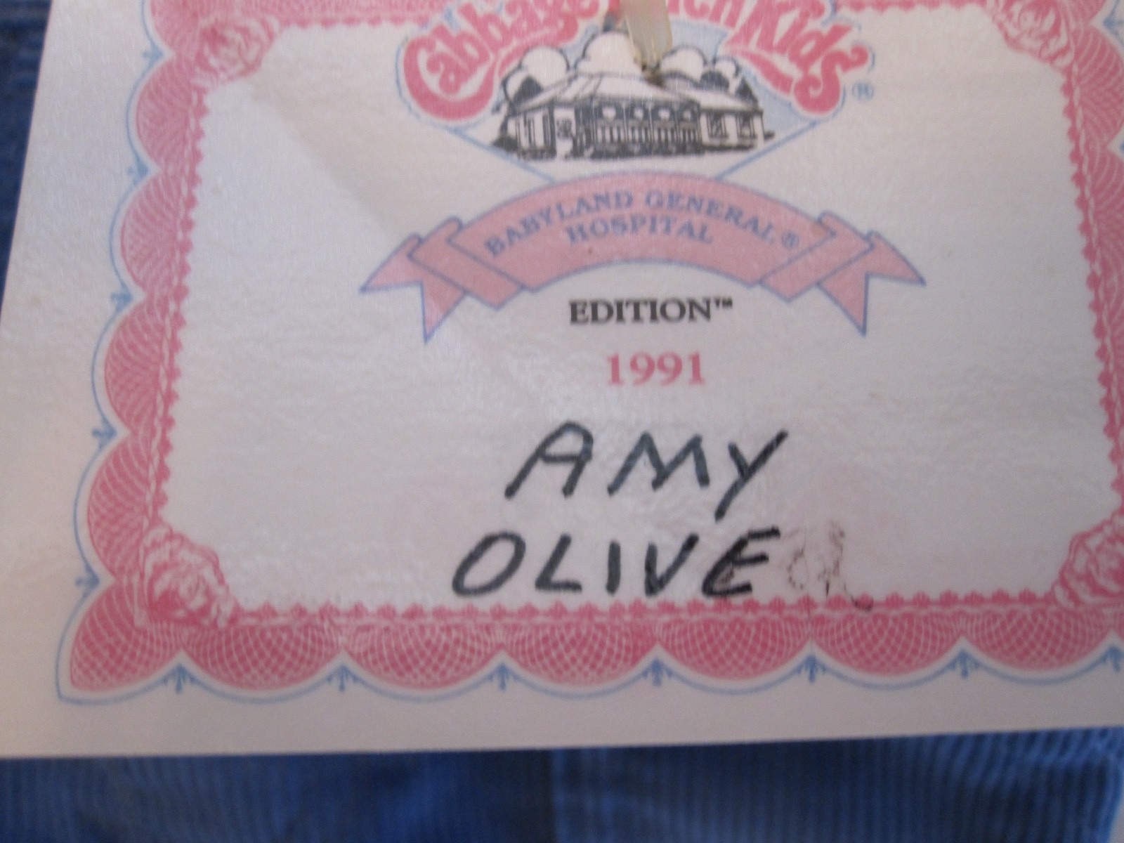 Rare, Vintage Cabbage Patch Doll 22