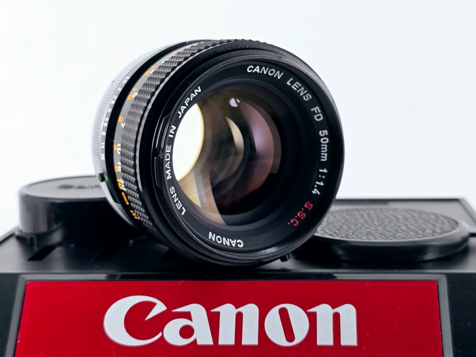 【美品】CANON FD 50mm f1.4 S.S.C. 🌸[Exc+++++] Canon FD 50mm F1.4 s.s.c. ssc Standard MF Lens