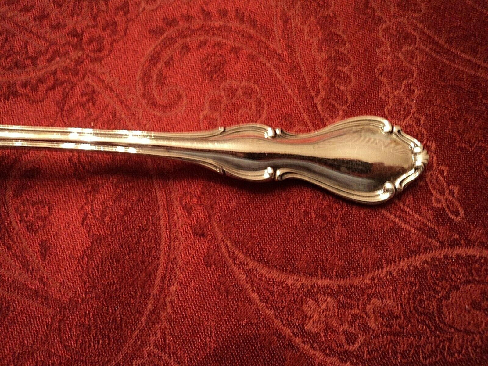 Reed & Barton HAMPTON COURT Sterling Oval Soup / Dessert spoon 6 3/4