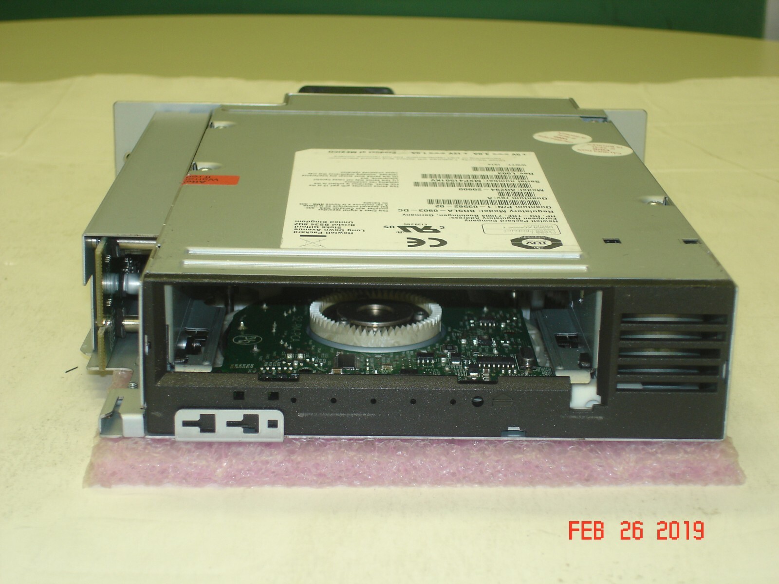 3-05436-03 HH LTO5 FC DRIVE ASSY 4 QUANTUM SCALAR i40/i80 AQ294-20900 1-03562-02