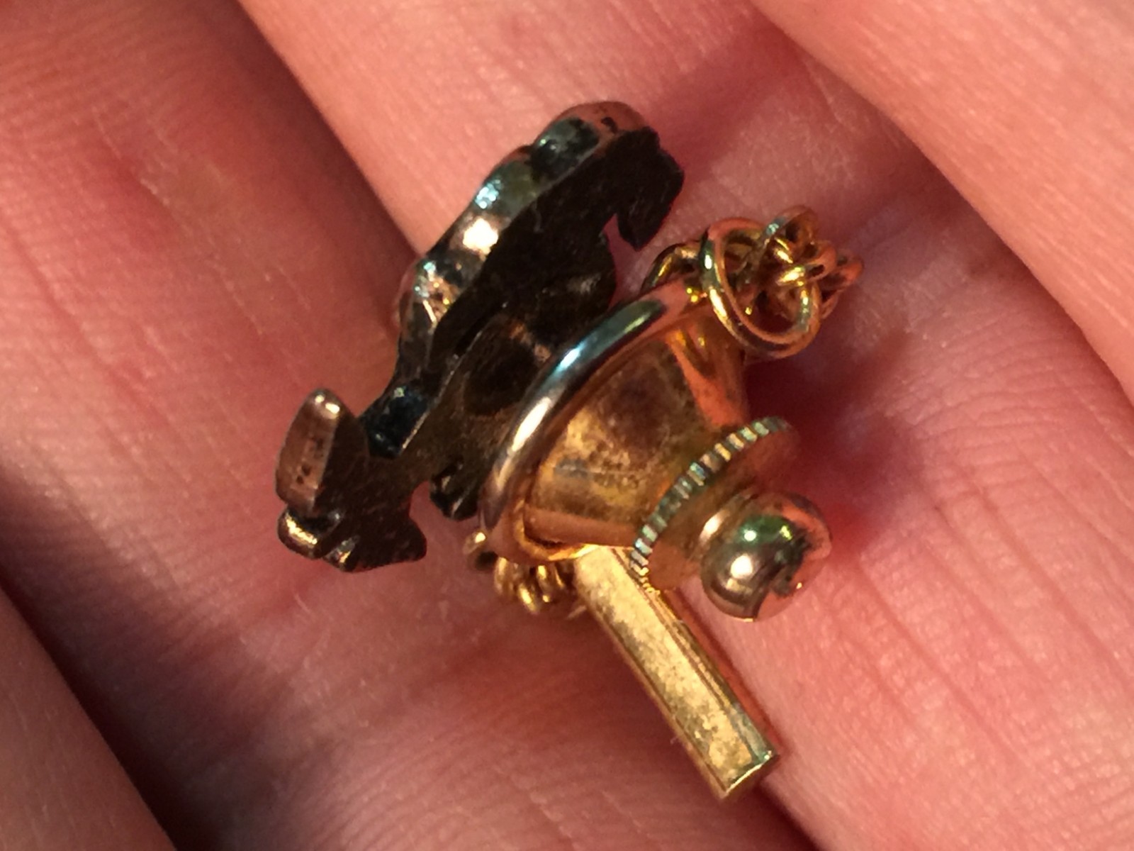 USMC Navy Marine Corps Tie Tack Eagle Globe & Anchor (UNKNOWN DATE)