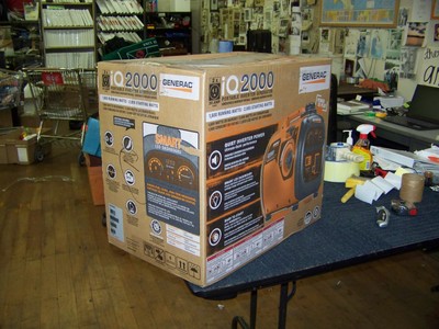 Generac IQ 2000 Portable Inverter Generator 1600 Running Watts G0068661 New