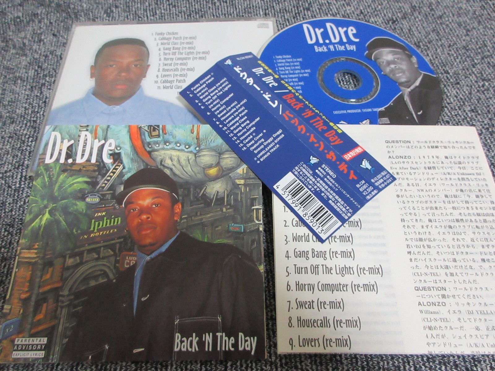 DR. DRE / back 'n the day /JAPAN LTD CD OBI | eBay