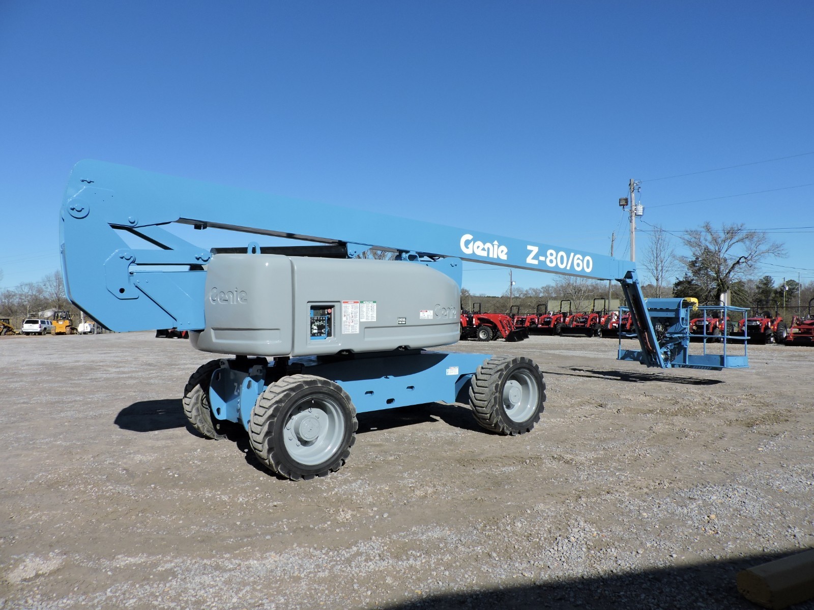2008 GENIE Z80/60 ARTICULATING BOOM LIFT - 80' REACH - JIB - VERY NICE MACHINE!!