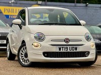 2019 Fiat 500 1.2 Lounge Euro 6 (s/s) 3dr HATCHBACK Petrol Manual