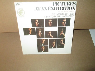 THOMAS SCHIPPERS - NEW YORK PHILHARMONIC - PICTURES AT EXHIBITION rare Vinyl LP