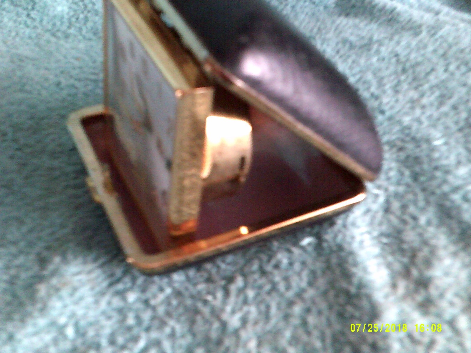 Vintage  Travel Alarm Clock Tokyo Japan 1960's