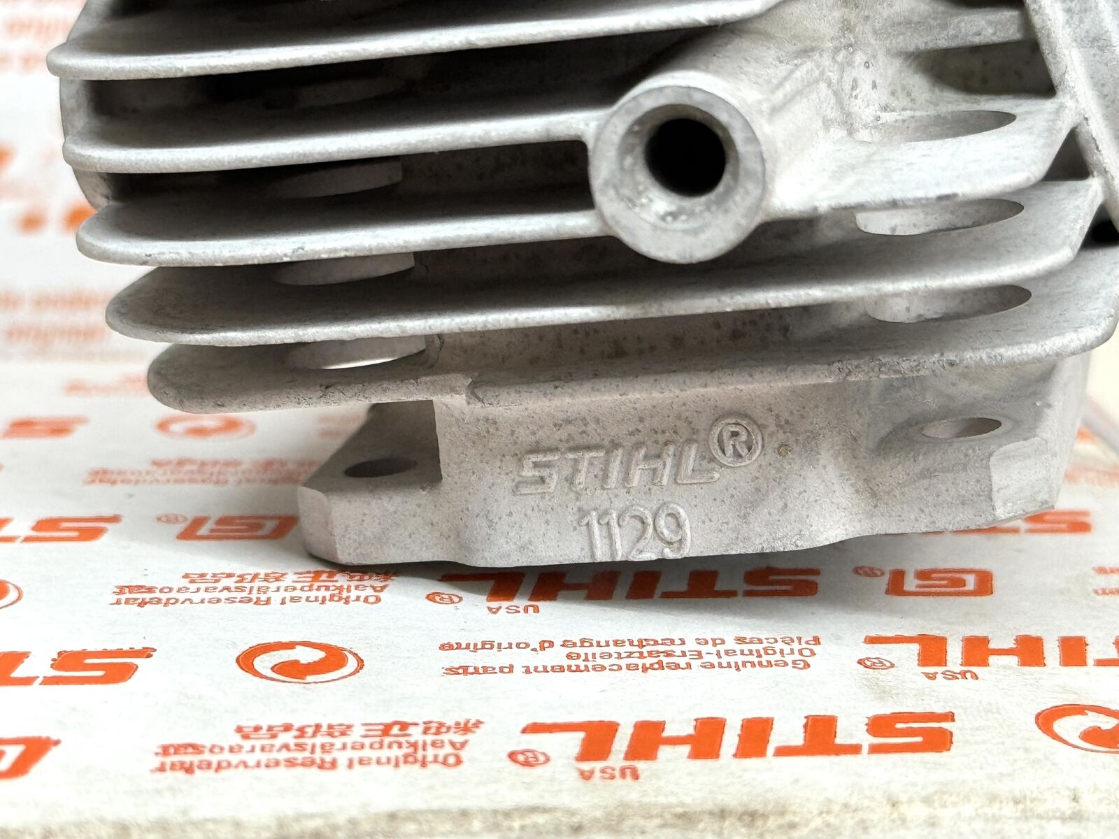 STIHL OEM CYLINDER WITH PISTON 1129 020 1202 FOR MS 200 , MS200T CHAINSAWS T - Picture 5 of 5