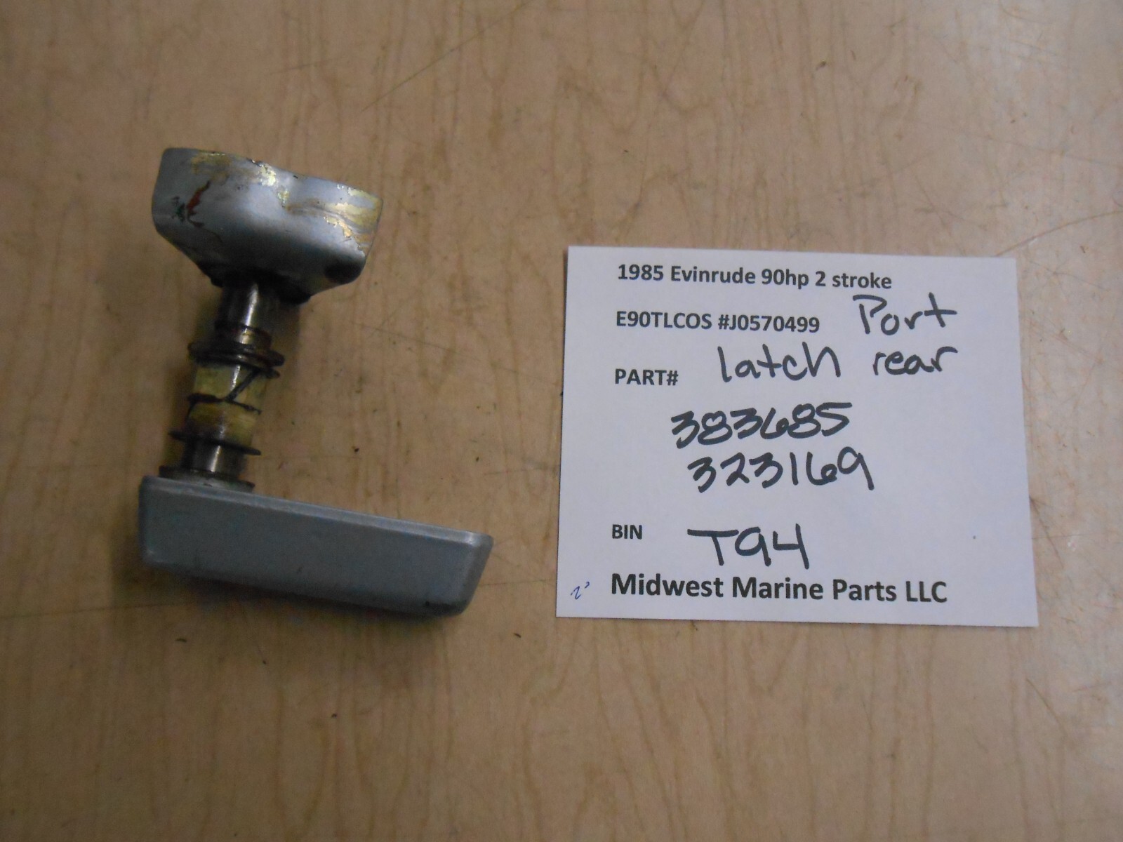 383685, 323169 OMC Johnson Evinrude E90TLCOS 90hp Outboard