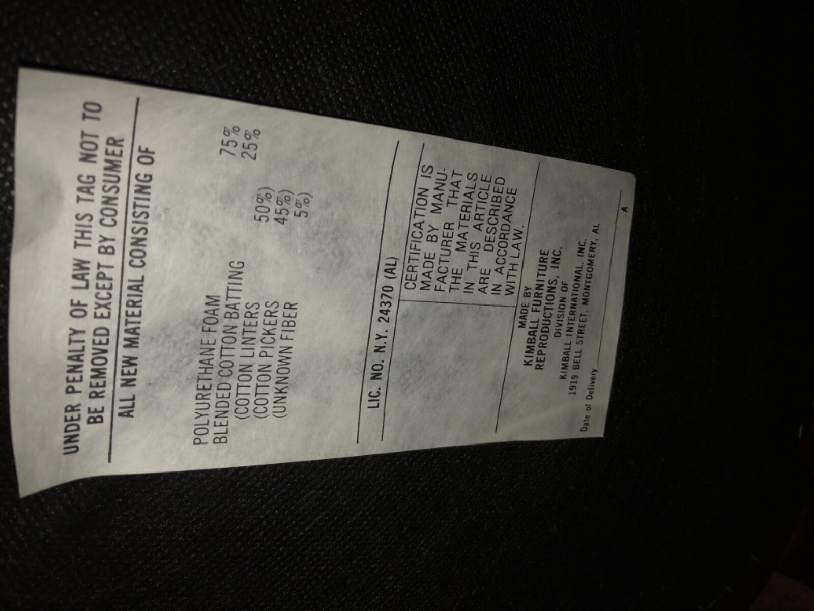 Lot of 6 Victorian Style Dining Room Chairs by Kimball Furniture Reproductions