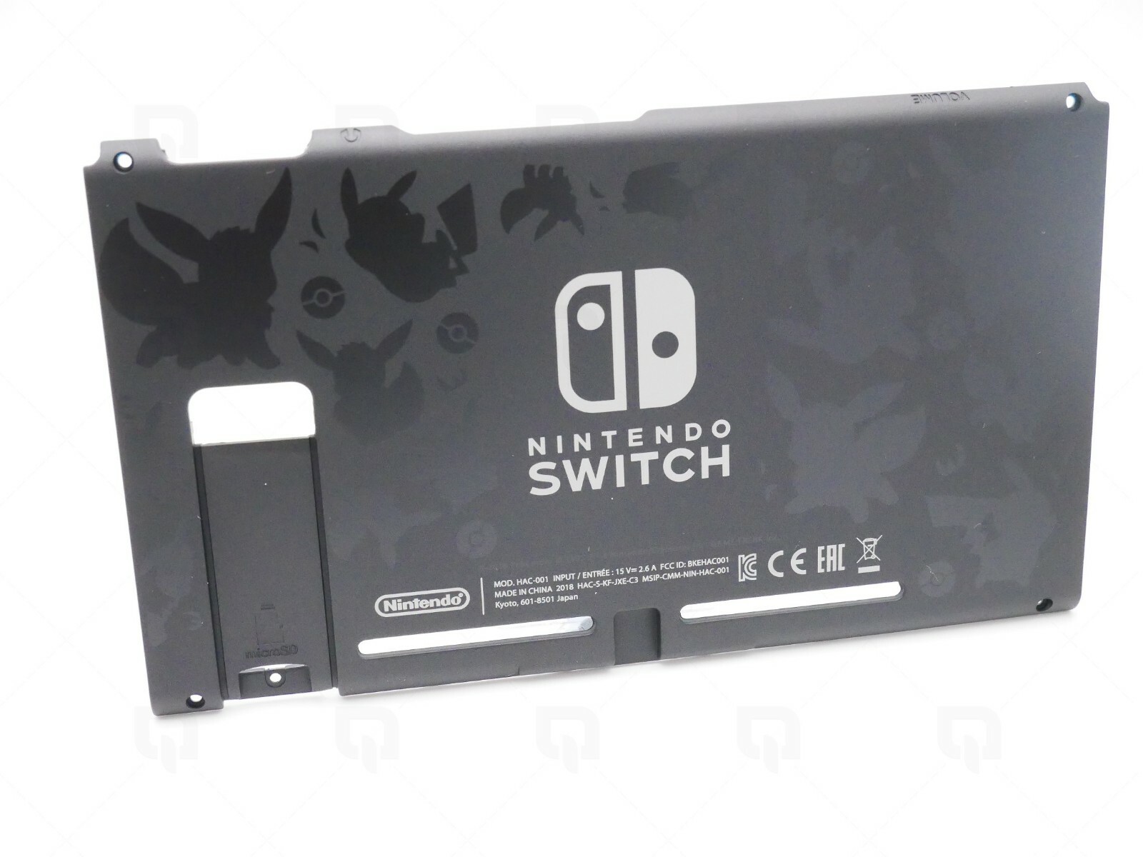 Pikachu Case Rear Cover Frame For Nsx Nintendo Switch Pokemon Go Replacement Ebay