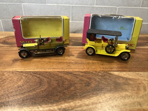 Vintage Matchbox Models of Yesteryear Y5 1907 Peugeot & Y10