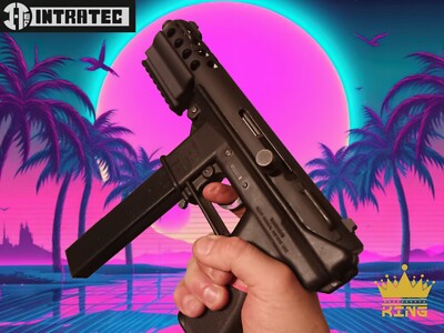 Intratec Tec-9 Polymer Rail Section 3'' Long 7 Slot Picatinny Kg-99 Tec-DC-9