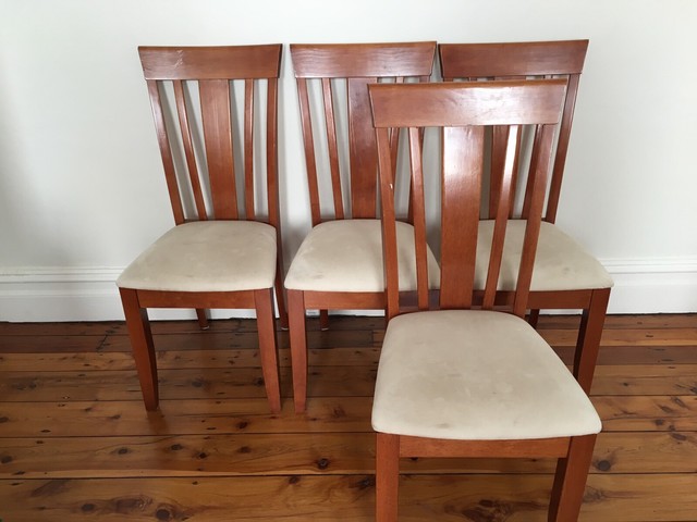 Timber dining chairs | Dining Chairs | Gumtree Australia Marrickville