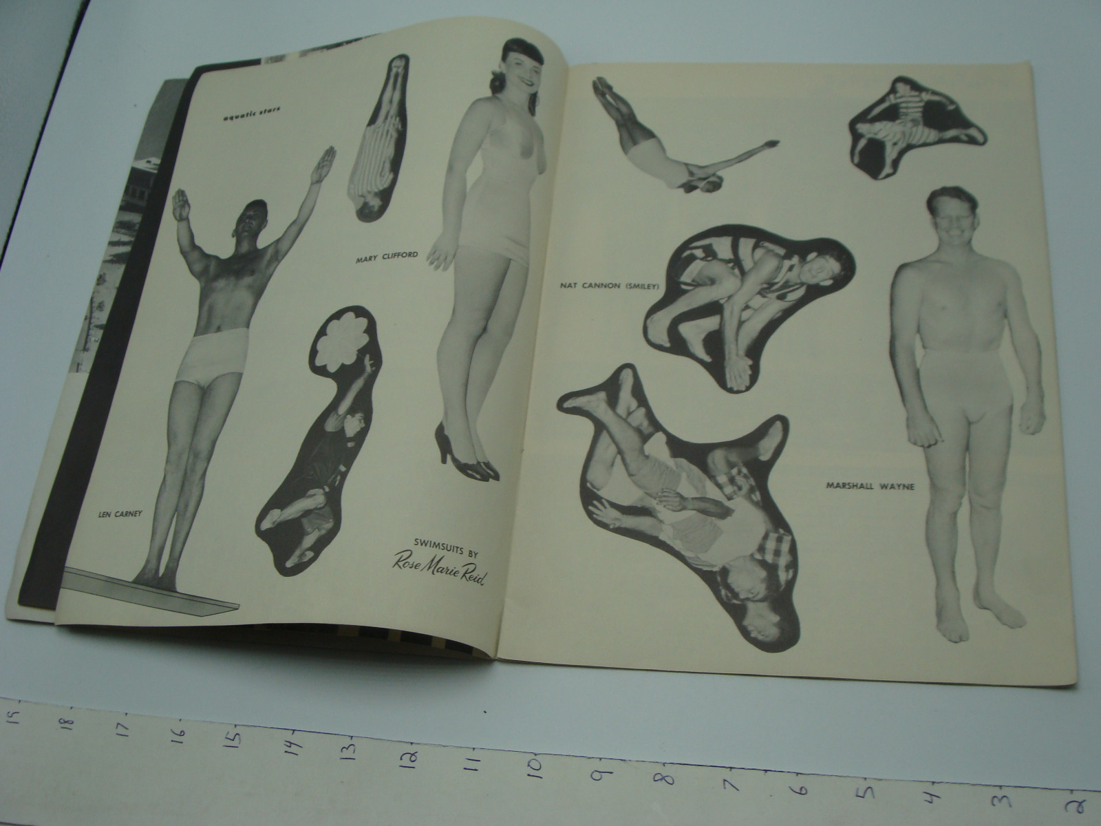 original -- ELLIOTT MURPHY's AQUASHOW souvenir program - no date, 20pgs