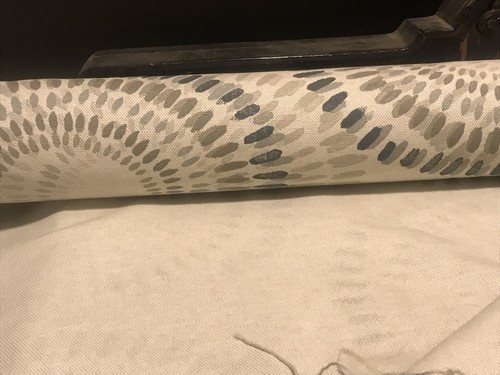 Manifesto Steel Work Fabric Scott Living 7.5 Yds Cotton Linen Blend