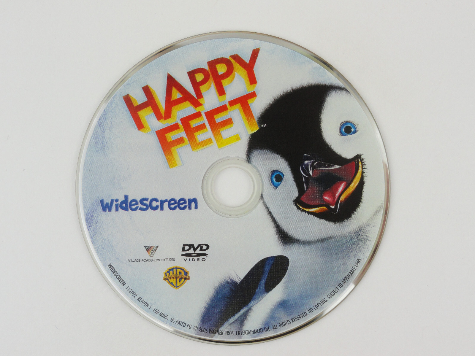 Happy Feet (DVD, 2006, Widescreen) - DISC ONLY 85391120926| eBay