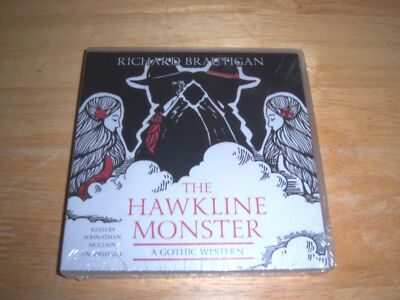 RICHARD BRAUTIGAN THE HAWKLINE MONSTER A GOTHIC WESTERN 2017 BLACKSTONE 3CD SS