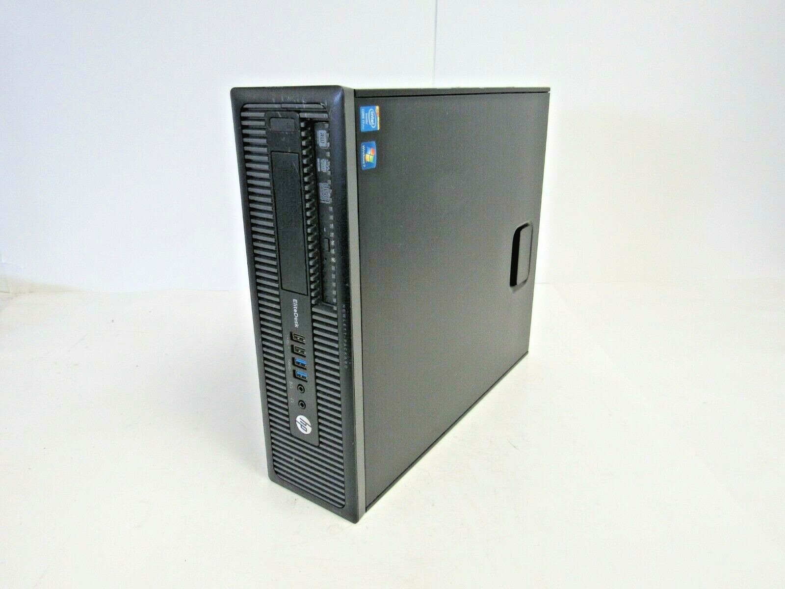 HP EliteDesk 800 G1 SFF i7-4770 8GB RAM 500GB HDD Win10 Pro
