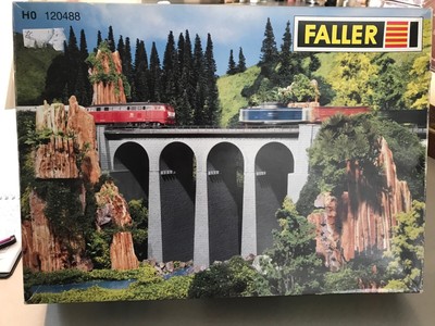 FALLER HO 1/87eme : VIADUC 2 VOIES NEUF BOÎTE 120488