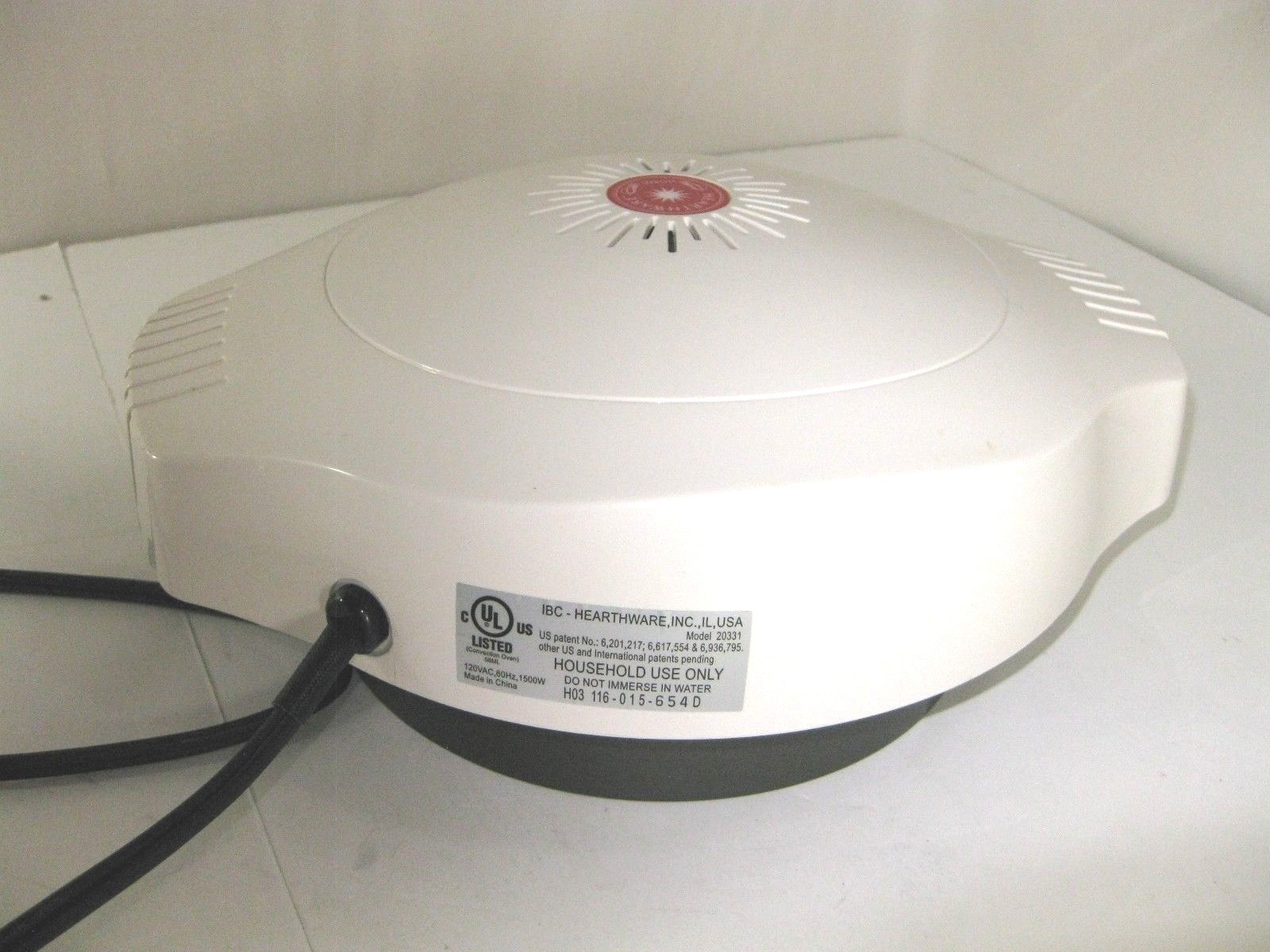 NuWave Pro Oven 20331 White Power Head Motor Replacement Part