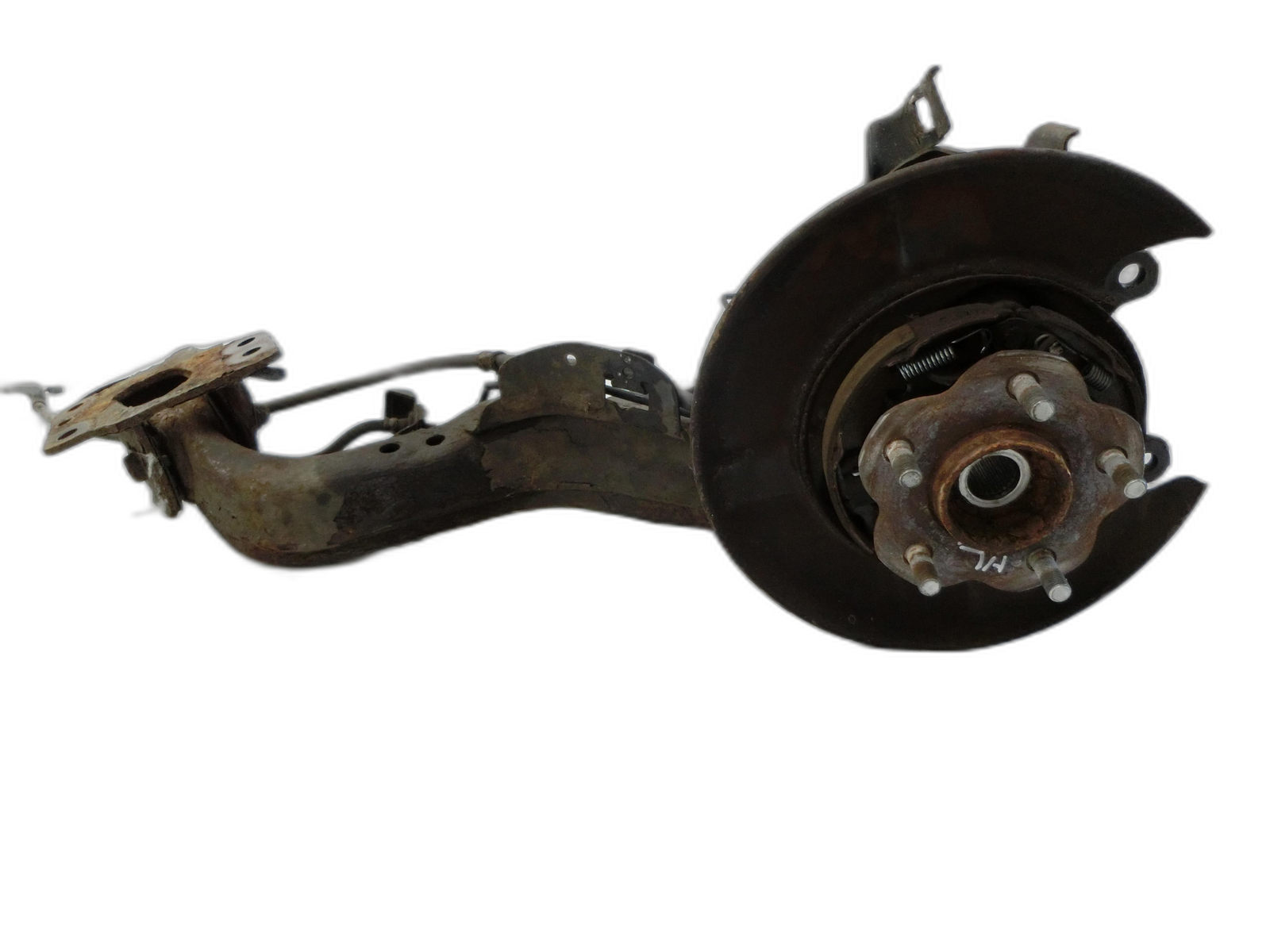 Mangueta Cubo de la rueda con ABS izquierda posterior para 4WD Renault Koleos I HY 4x4 07-11 - Bild 1