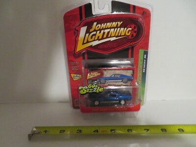 Johnny Lightning 60's Sizzle 1968 Shelby GT-500 R6 Blue 2007 NIP