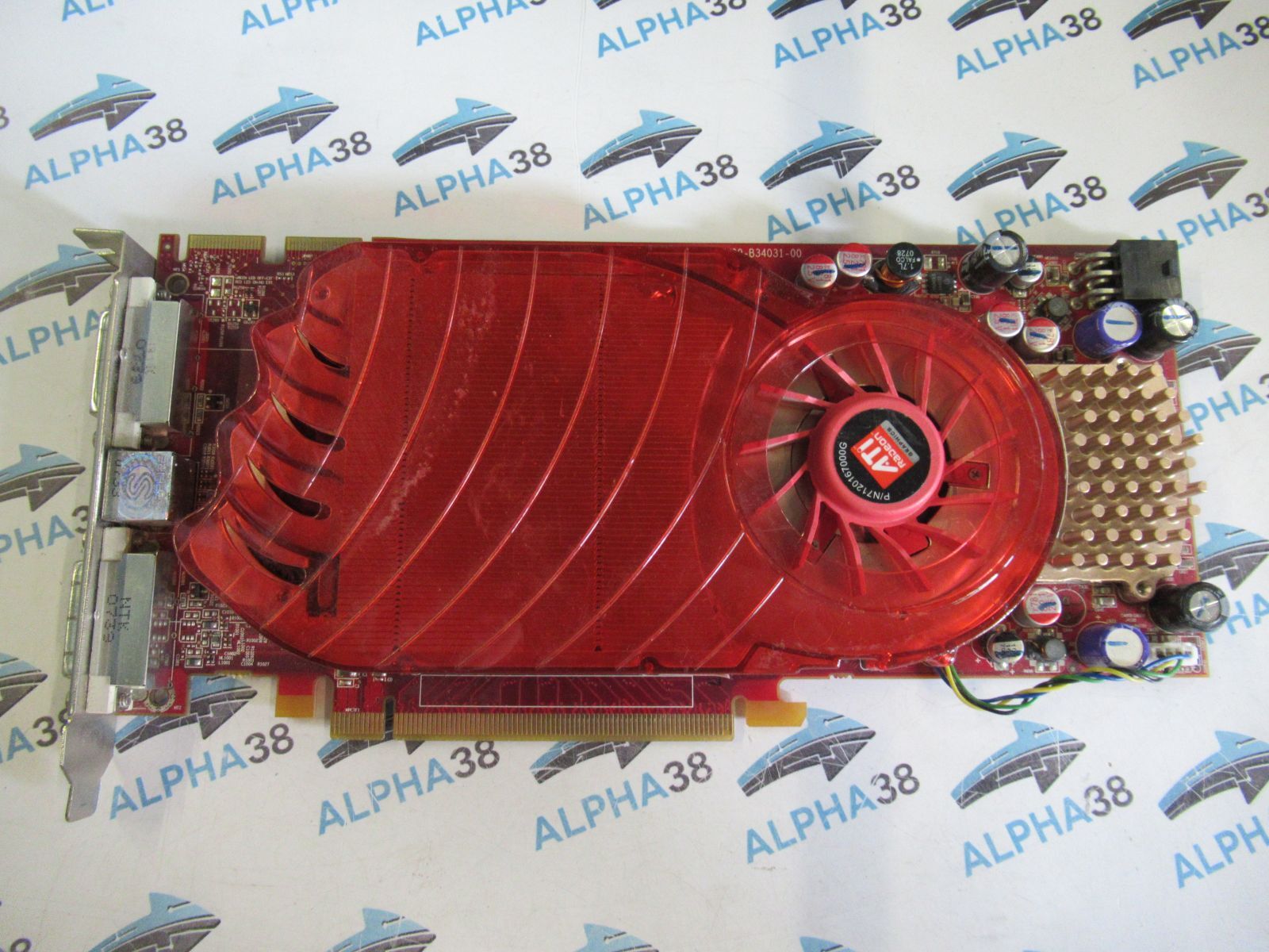 ジャンク Sapphire Radeon HD3850 AGP ビデオカード Sapphire Radeon HD 3850 512MB GDDR3 Dual DVI S-Video PCIe