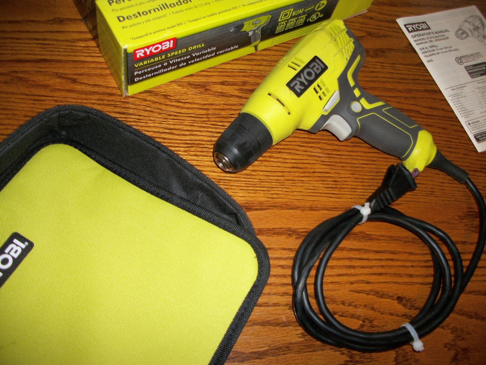 RYOBI D43K 5.5 AMP 3/8